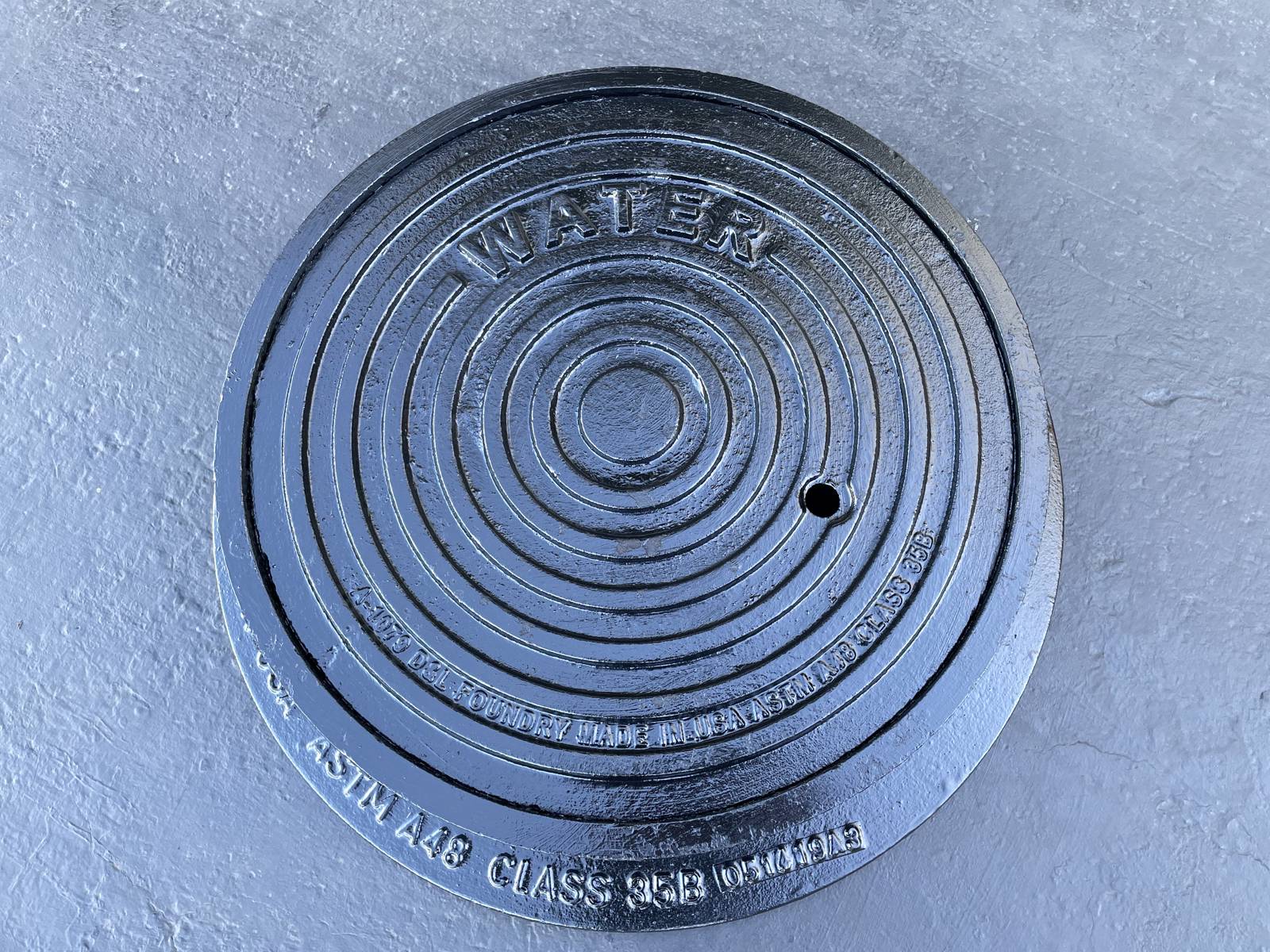 Circular Traffic Rated Manhole Frames & Covers | Long Beach Iron Works