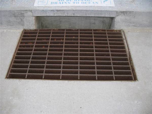 D74C Drainage Inlet Details | Long Beach Iron Works