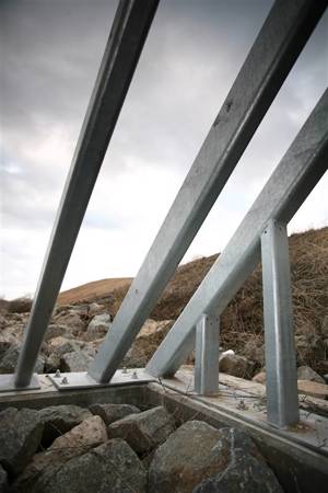 Trash Rack (Inclined) 361-2 | Long Beach Iron Works