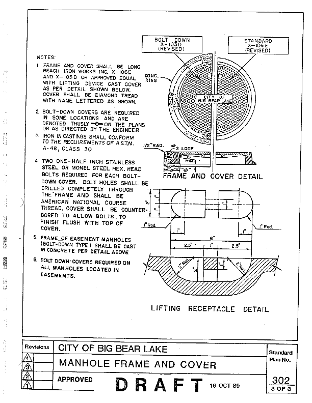 CITY OF BIG BEAR LAKE Long Beach Iron Works