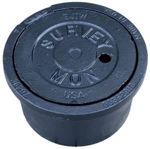 Gray Iron Monument Cleanout Frames & Covers | Long Beach Iron Works