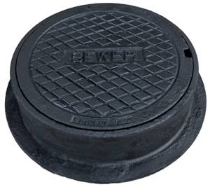 Metal Cleanout LB 1257/X-508C CLEANOUT FRAME AND COVER | Long Beach Iron Works